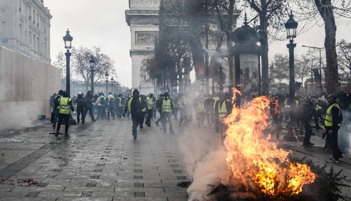"السترات الصفر" ينزلون مجدداً إلى الشارع السبت: باريس تتأهب بـ8 آلاف عنصر أمني