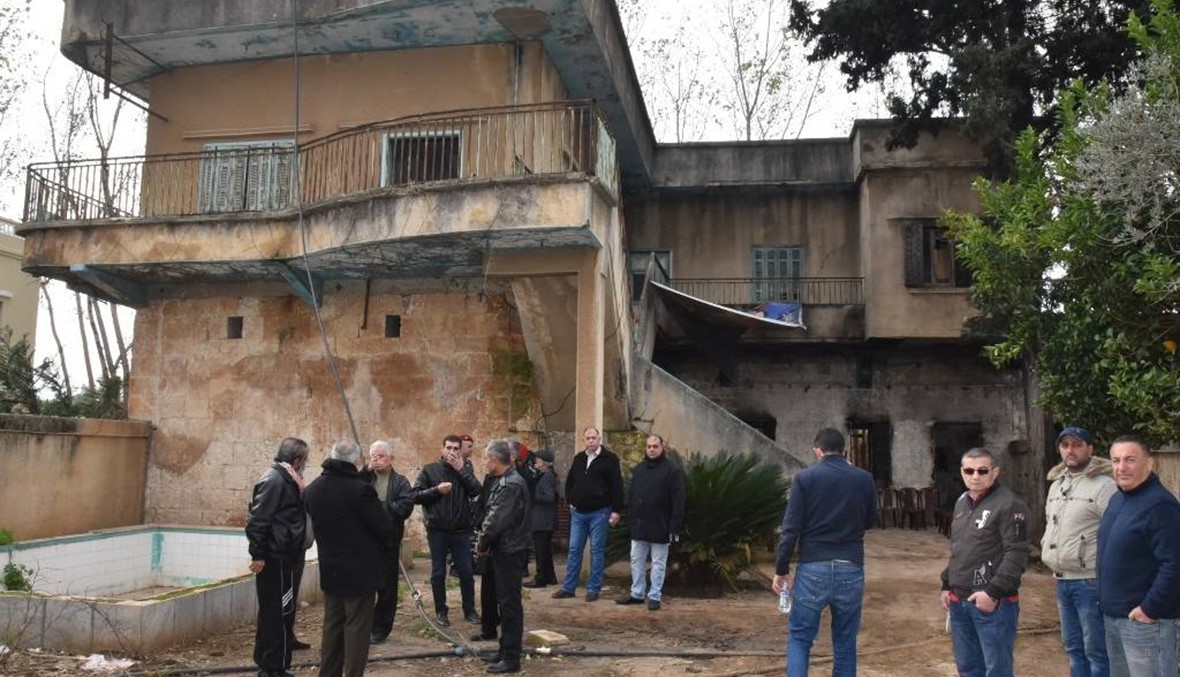 مجهولون أحرقوا منزل محمد مرعب في بلدة كفرملكي العكارية