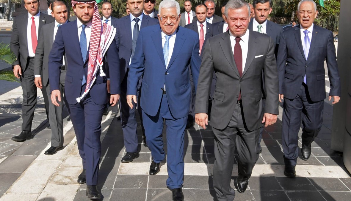 عباس في عمّان... الملك عبدالله يؤكّد "رفض الممارسات الأحاديّة لإسرائيل"