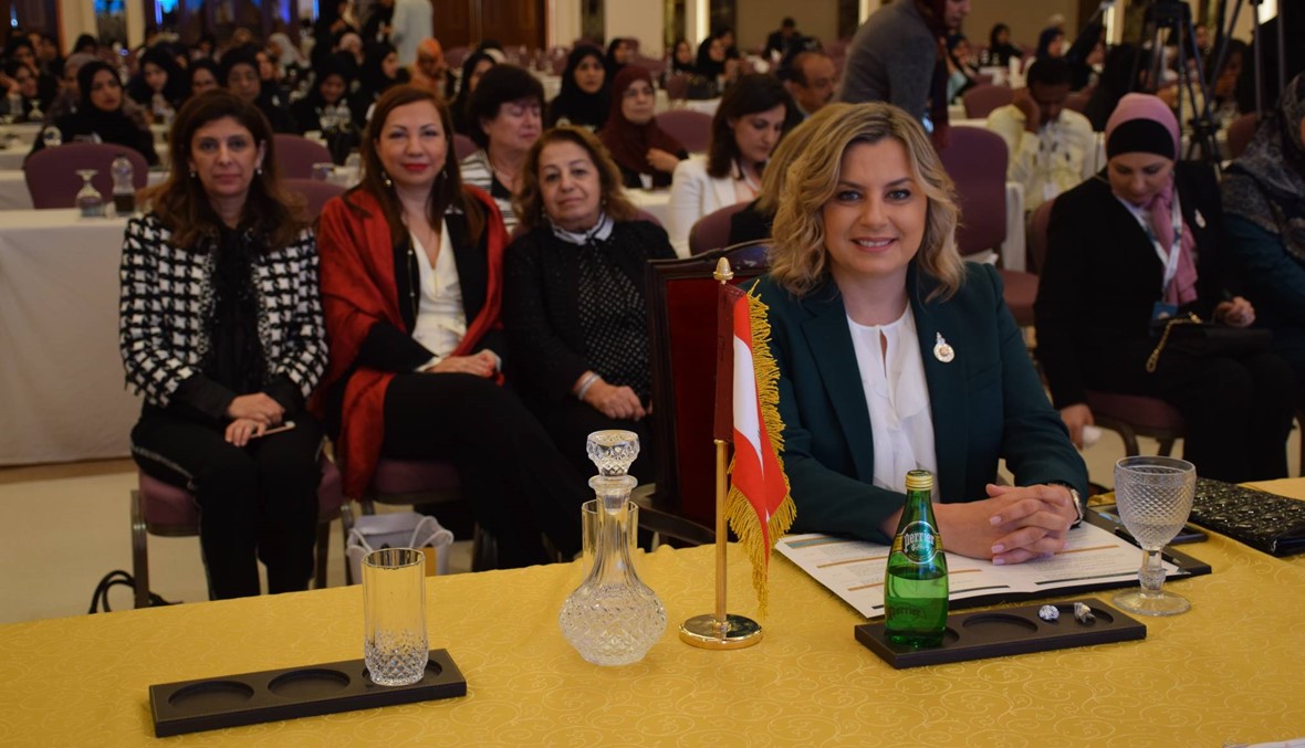 كلودين عون روكز في مؤتمر المرأة العربية: التمكين الاقتصادي للمرأة مفتاح للنهوض بمجتمعاتنا