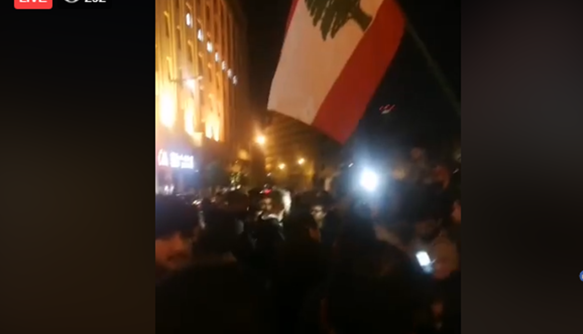 بالفيديو: احتجاجات في ساحتي رياض الصلح والنور في طرابلس