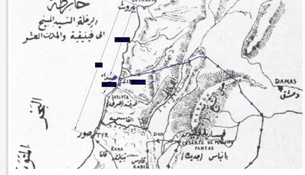 على خطى السيد المسيح في لبنان... مرج بسري و"تطابق خريطتين"