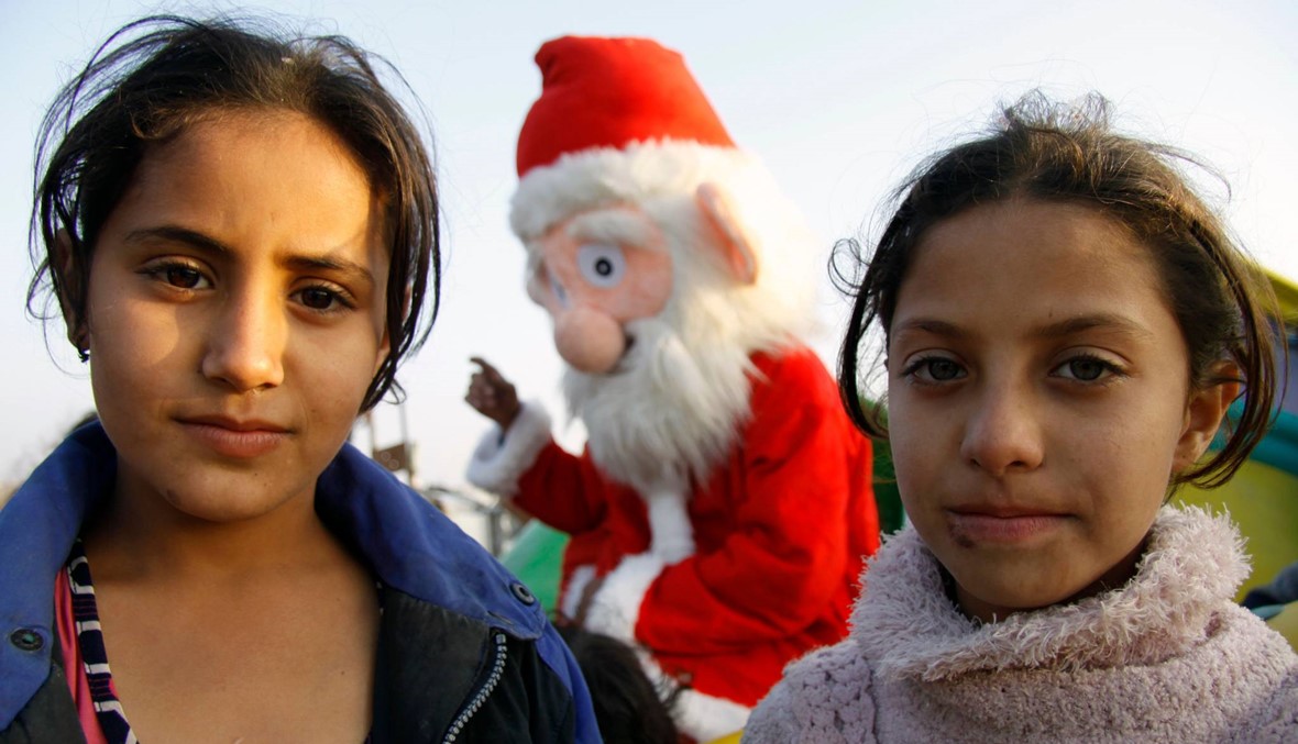 الميلاد في العراق (أ ف ب).