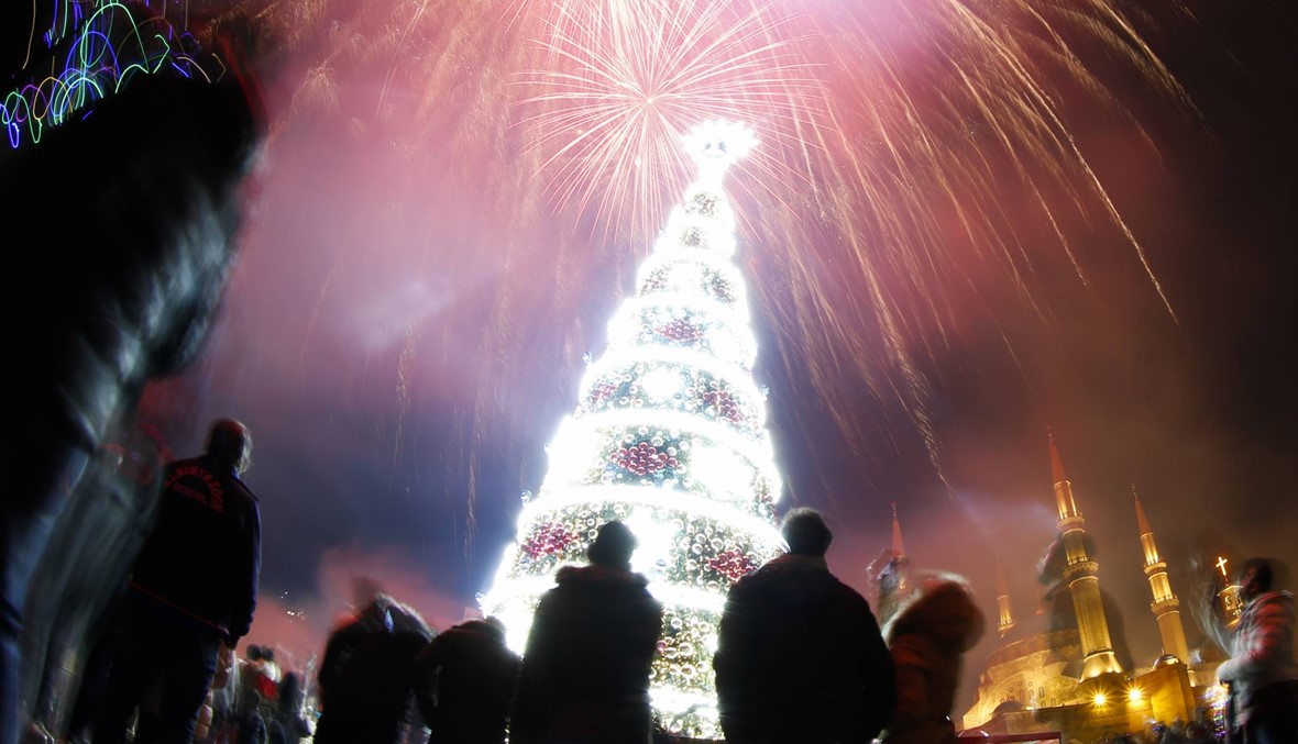 الحريري: تصنيف حفل رأس السنة في بيروت بين الأفضل عالمياً (صور)