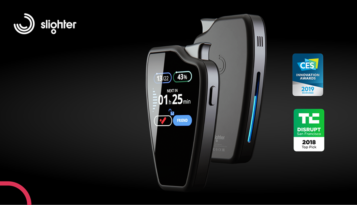 Slighter جهاز ذكي يساعدك للتخفيف حتى التوقف عن التدخين