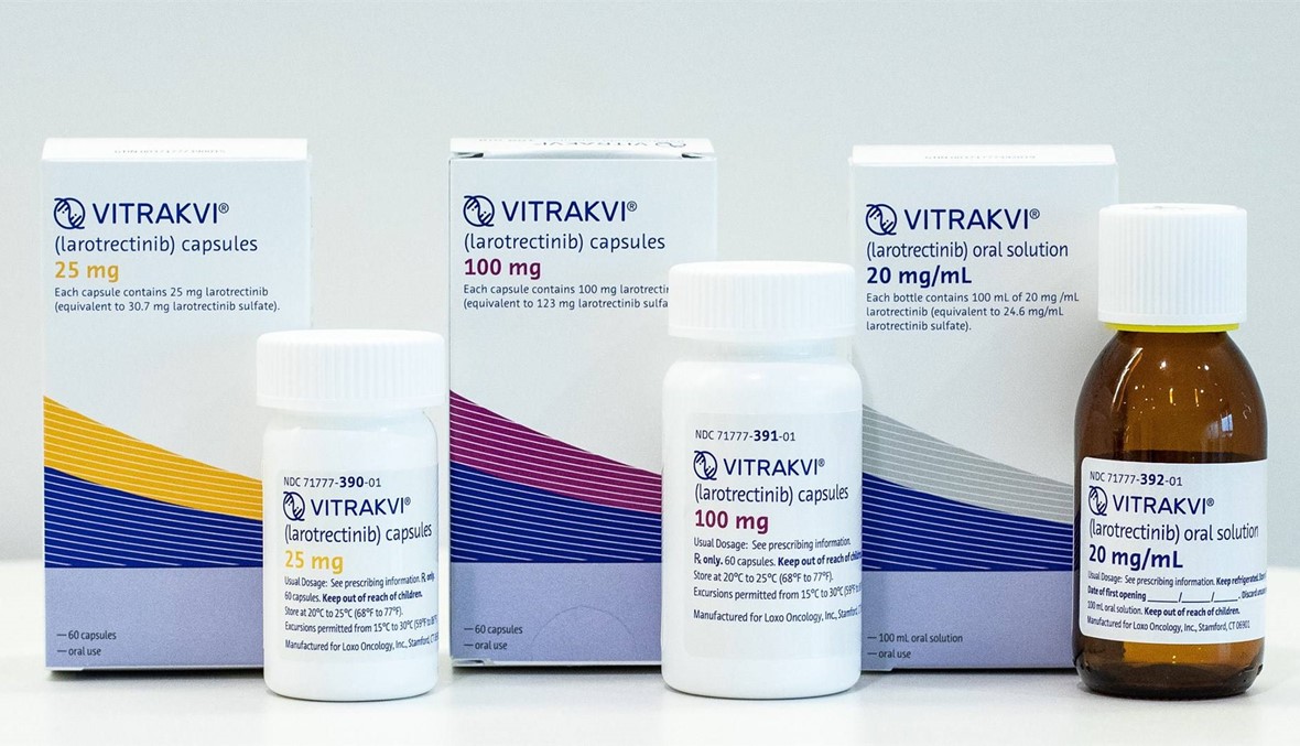 عقار"فيتراكفي" أول دواء في العالم يُمكنه علاج بعض أنواع السرطان