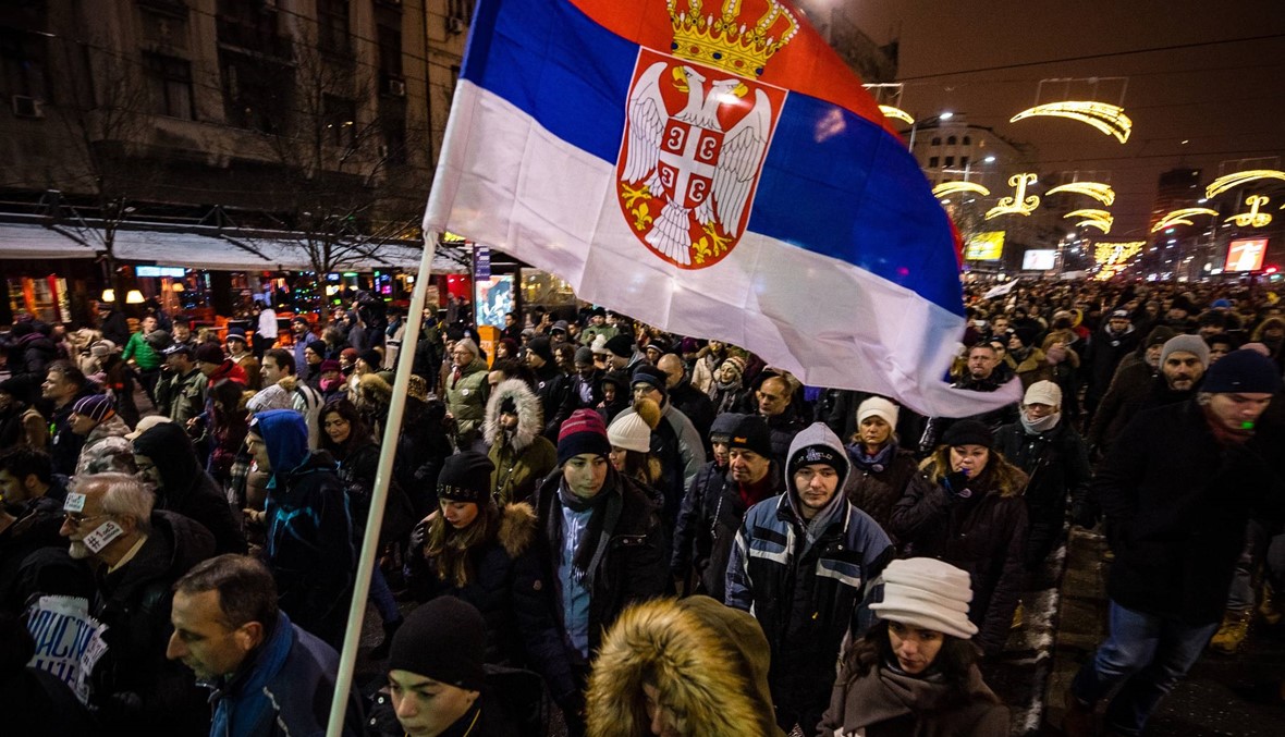 صربيا: آلاف المعارضين يتظاهرون كلّ سبت... "مستمرّون حتّى الانتصار على الديكتاتوريّة"