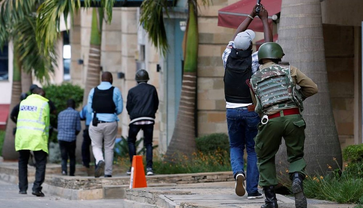 ارتفاع حصيلة قتلى الهجوم المستمر على مجمّع فندقي في نيروبي الى 15 شخصا