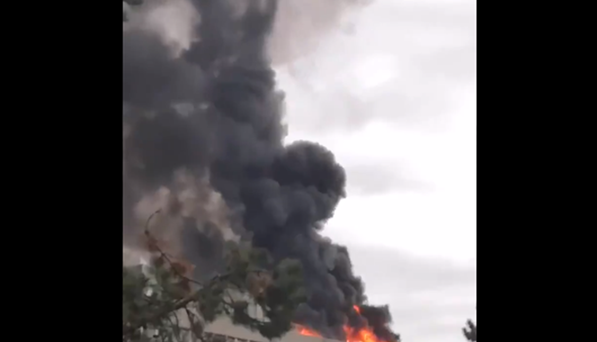 انفجار ضخم يهز جامعة ليون شرق فرنسا (فيديو)