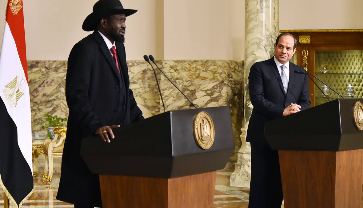 رئيس جنوب السودان في القاهرة: مباحثات مع السيسي، وتأكيد تعزيز العلاقات