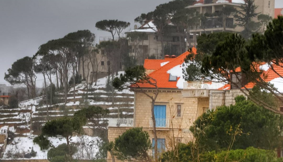 ضهور الشوير وبياضها البارحة... رحلة ممتعة في جنة الثلج