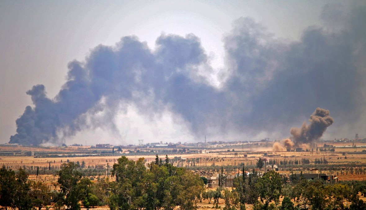 "المرصد السوري": القصف الاسرائيلي قرب دمشق وجنوبها أسفر عن 11 قتيلاً