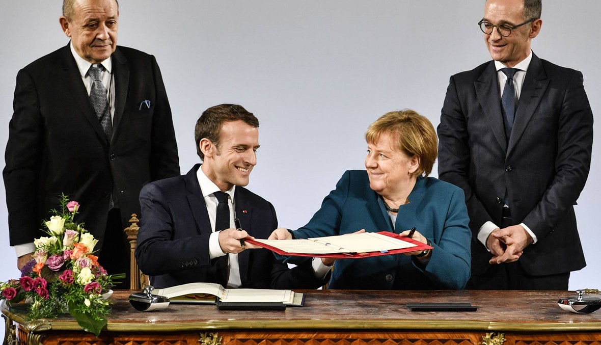 ميركل: المعاهدة الفرنسية الألمانية الجديدة خطوة باتجاه "المساهمة في إنشاء جيش أوروبي"