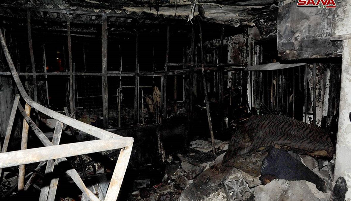 وفاة سبعة أطفال أشقاء جراء حريق في دمشق