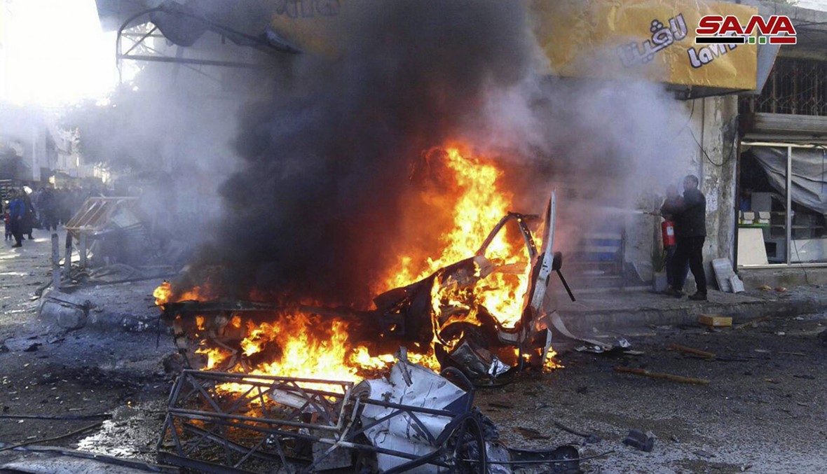سوريا: تفجير عبوة ناسفة في العدوي... 4 جرحى وأضرار في المكان