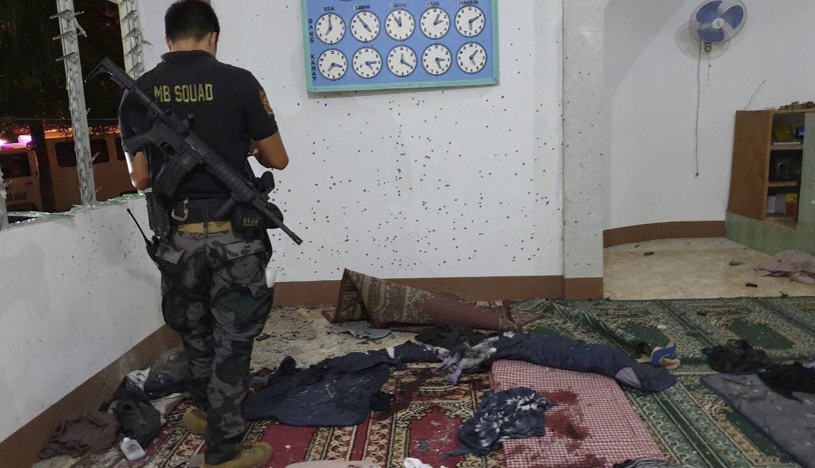 هجوم بقنبلة داخل مسجد في الفيليبين