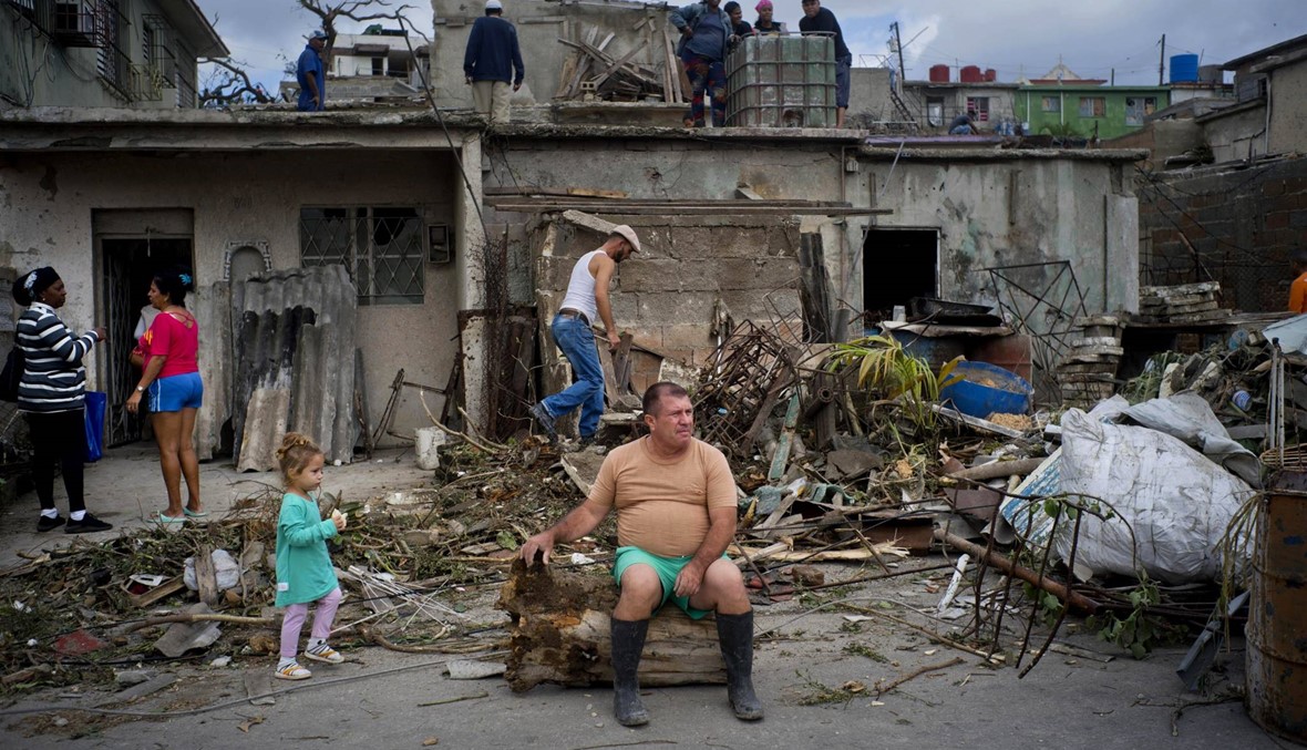 ارتفاع حصيلة اعصار كوبا إلى ستة قتلى
