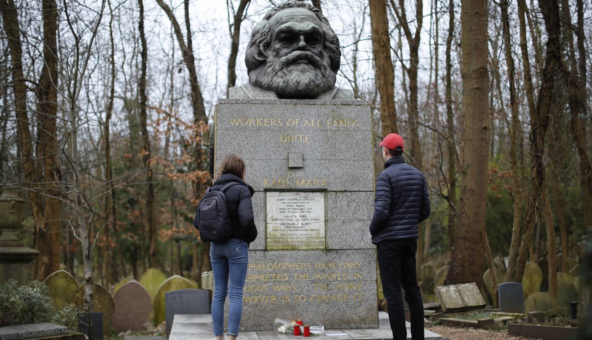 London grave of Karl Marx vandalized in hammer attack