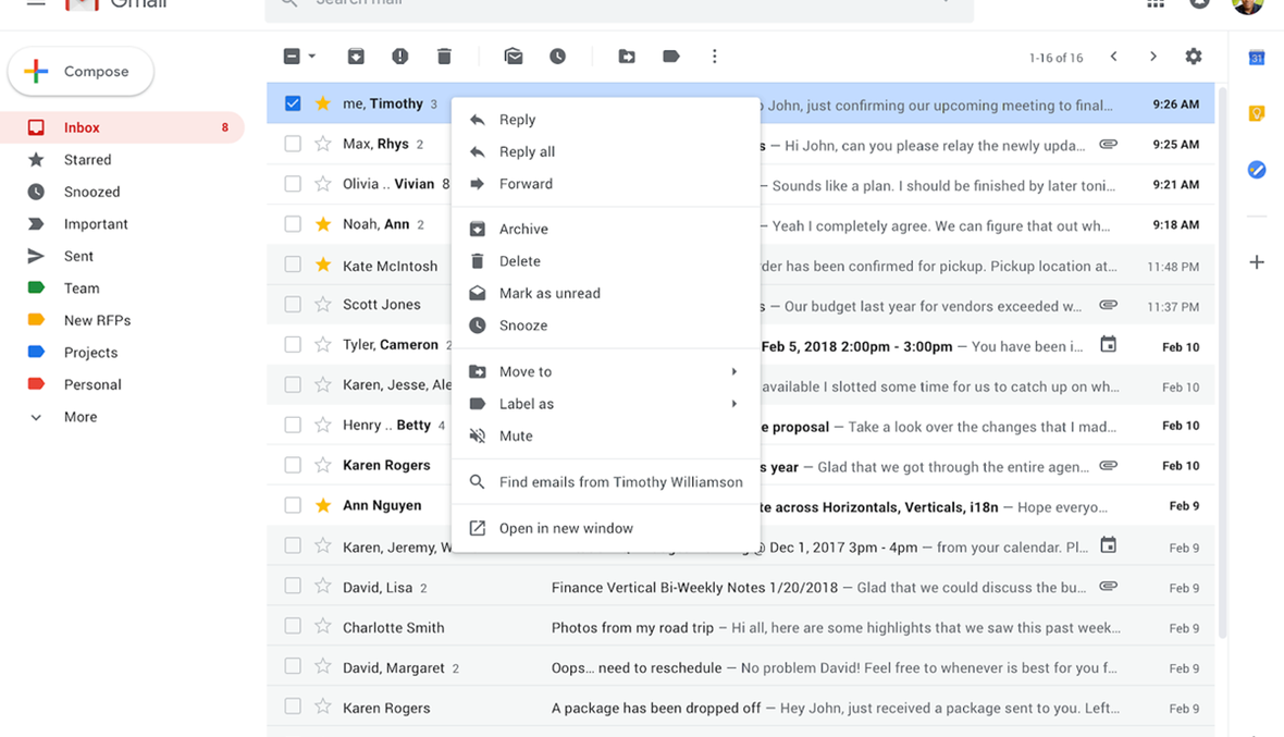 12 ميزة جديدة من Gmail آتية إليكم