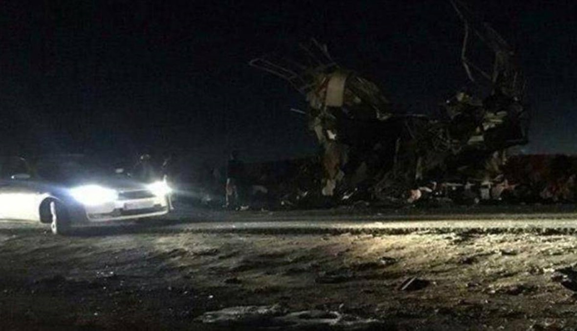 20 قتيلا في تفجير انتحاري يستهدف حافلة للحرس الثوري في جنوب شرق ايران