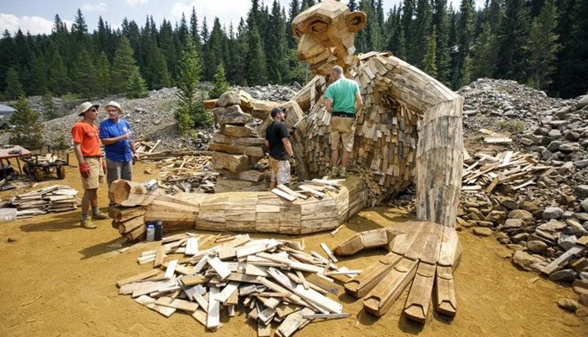 Giant wooden troll is returning to Colorado ski town