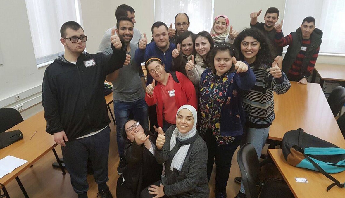 Lebanon Down Syndrome Association: Professors Providing Care for special needs students in AUB