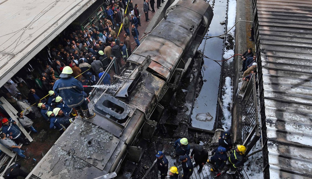 النائب العام المصري يأمر بتوقيف ستة أشخاص في قضية حادث قطار القاهرة