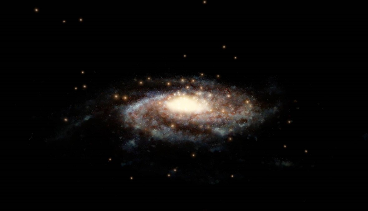 كتلة مجرة درب التبانة توازي ألفاً و500 مليار مرّة كتلة الشمس