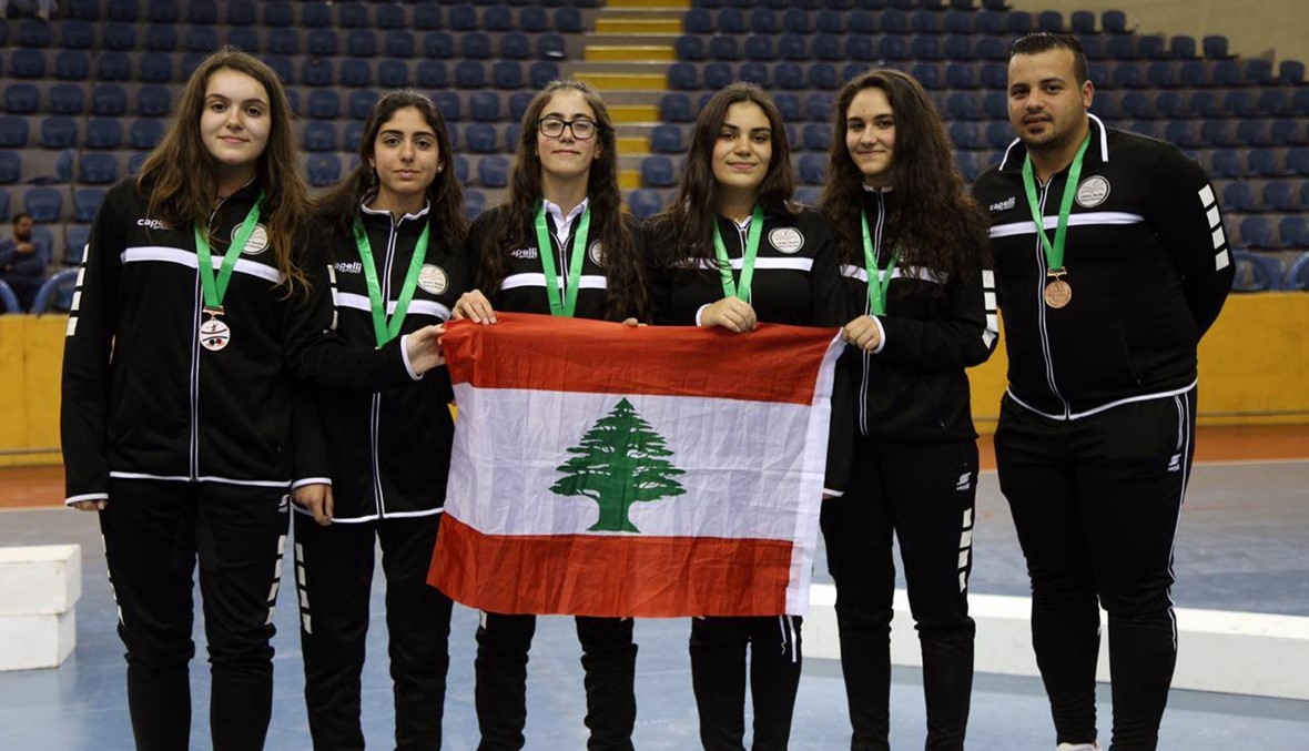برونزيتان للبنان في البطولة العربية المدرسية