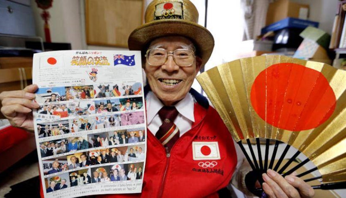 وفاة "الجد الأولمبي" الياباني قبل تحقيق حلم طوكيو 2020