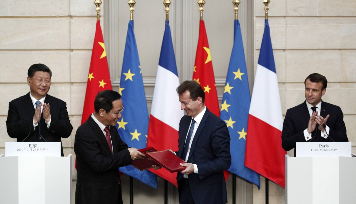 ماكرون يدعو إلى "شراكة قوية بين أوروبا والصين"