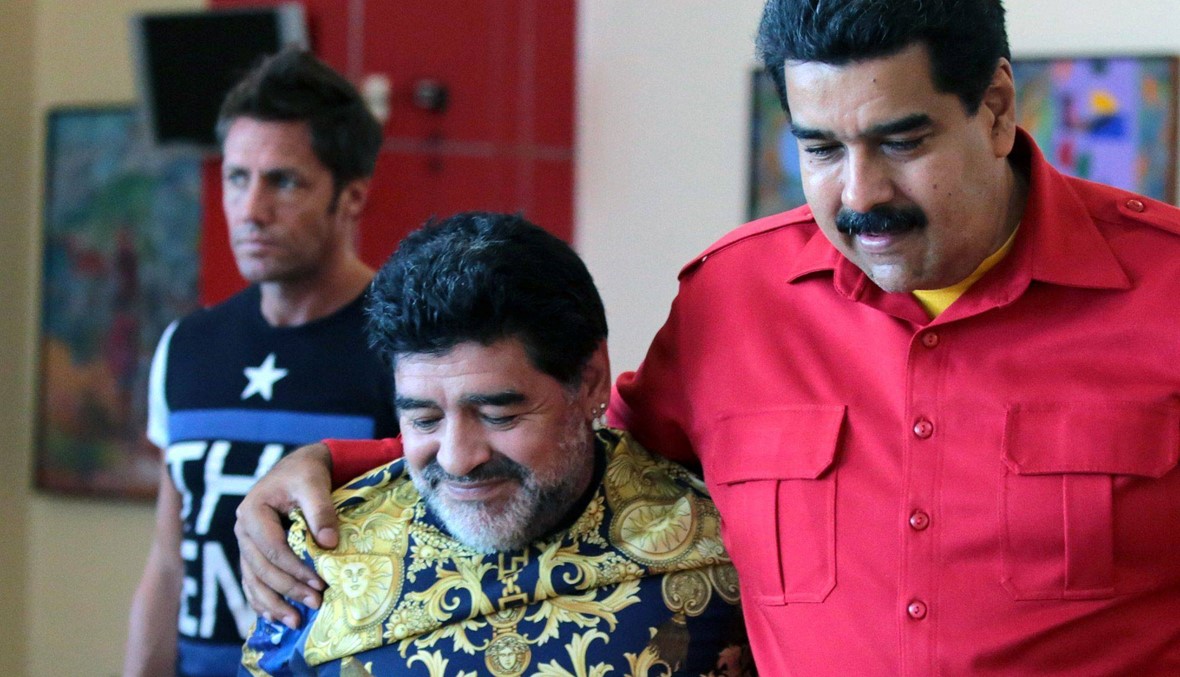 تأييد مارادونا لمادورو يكلفه غالياً