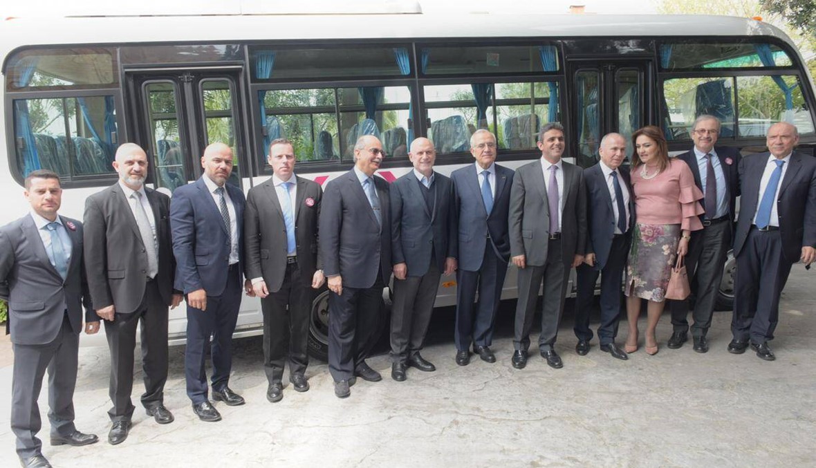 فنيانوس يطلق مشروعاً للنقل العام في جبيل... الحواط: نريده نموذجاً صالحاً للتطبيق في كل لبنان