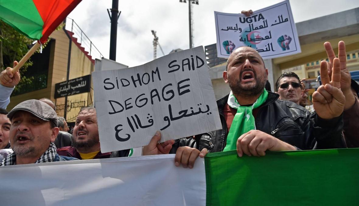 "سيدي السعيد ارحل"... تظاهرات ضدّ رئيس الاتحاد العام للعمال الجزائري