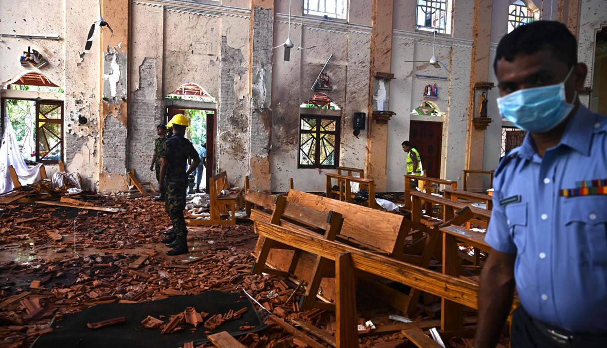 ارتفاع حصيلة تفجيرات أحد الفصح في سري لانكا إلى 290 قتيلاً وأكثر من 500 جريح