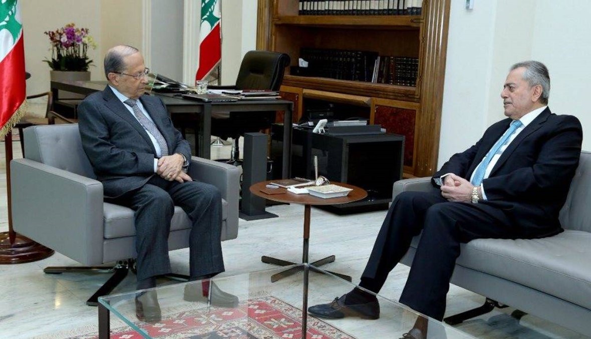 "موضوع النازحين" جمع عون وسفير سوريا لدى لبنان في بعبدا