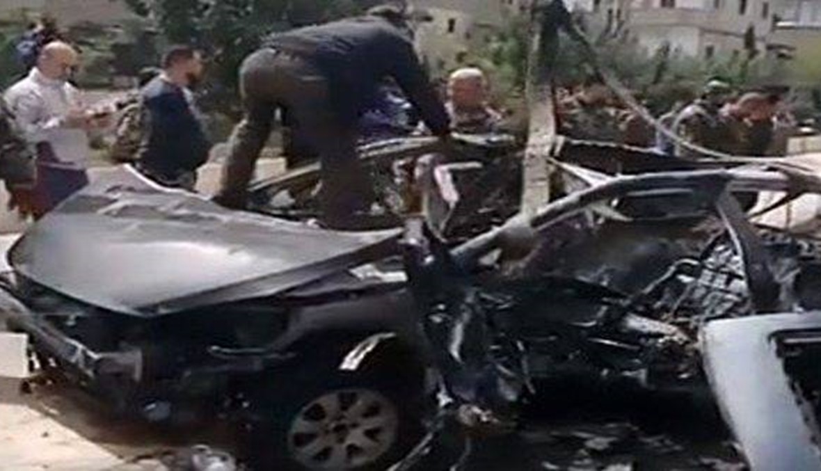 مقتل مدني وإصابة خمسة بانفجار عبوة ناسفة في سيارة في دمشق