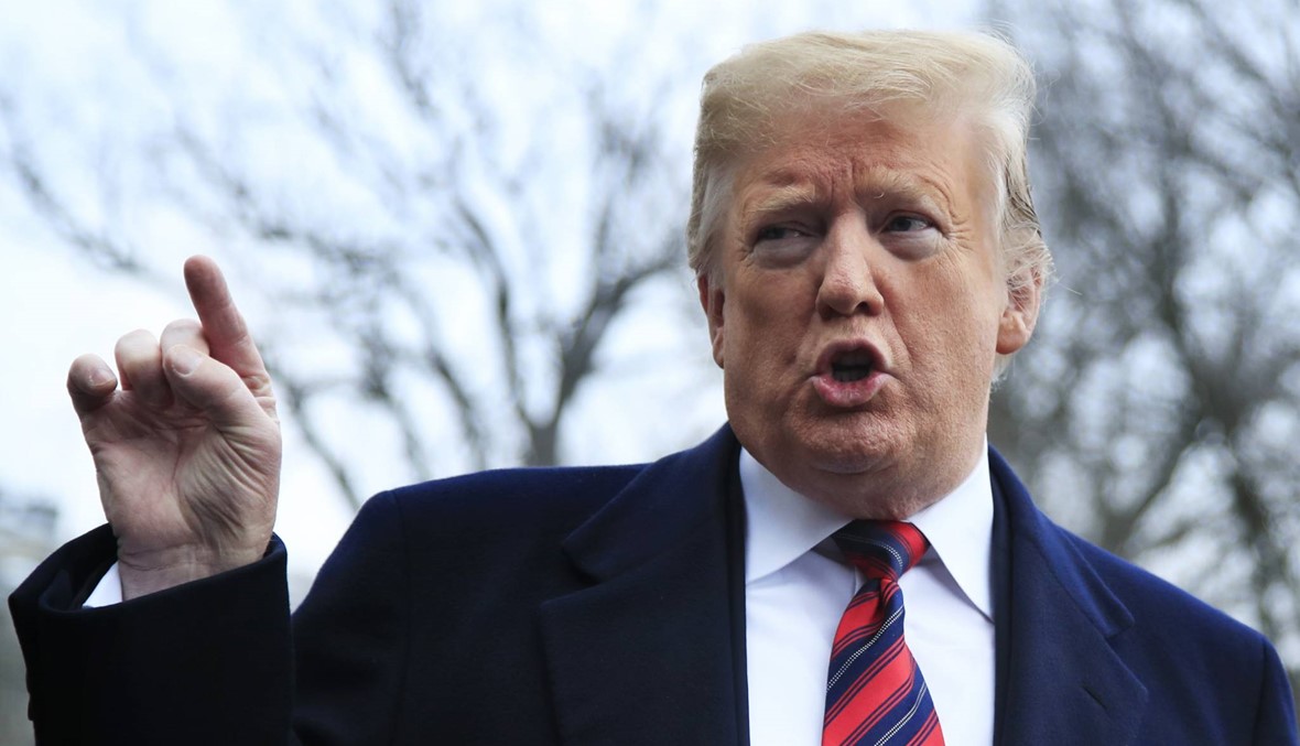 ترامب: الولايات المتحدة تدعم إسرائيل "100%" في إطار التصعيد الأخير مع غزة