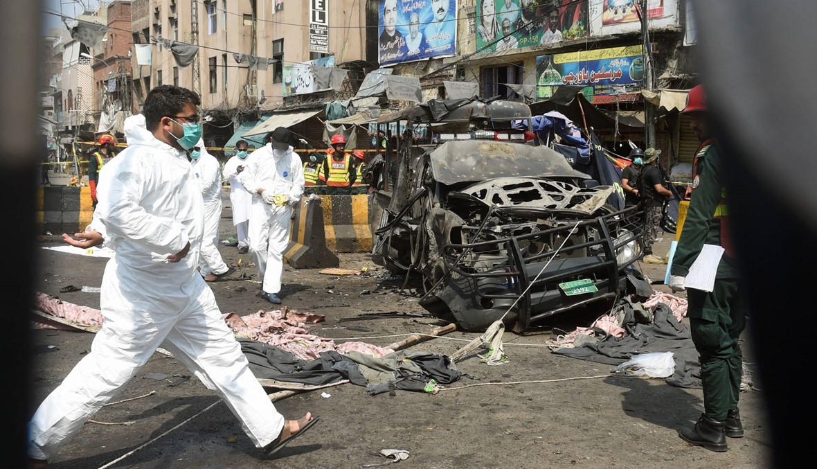 3 قتلى على الأقل و15 جريحاً في انفجار في لاهور بباكستان