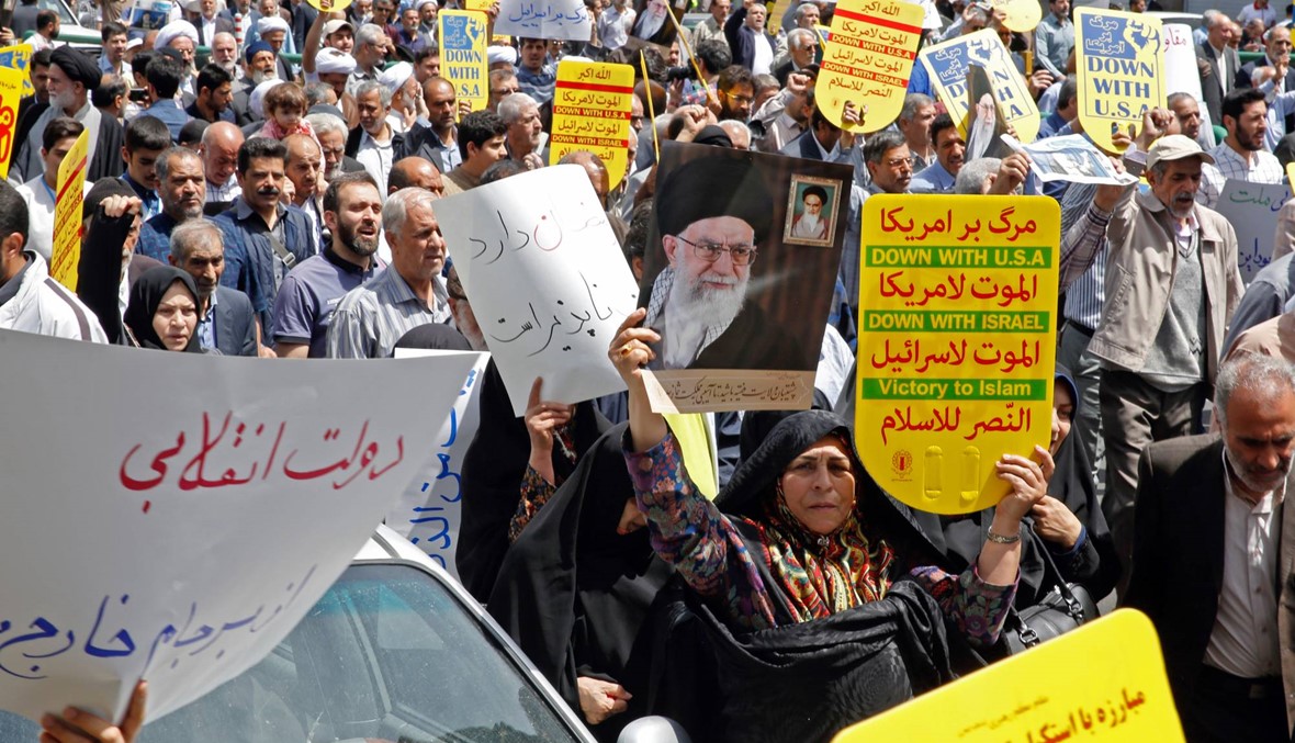 مسيرات شعبيّة في إيران ضدّ أميركا: الحرس الثوري يرفض التّفاوض مع واشنطن