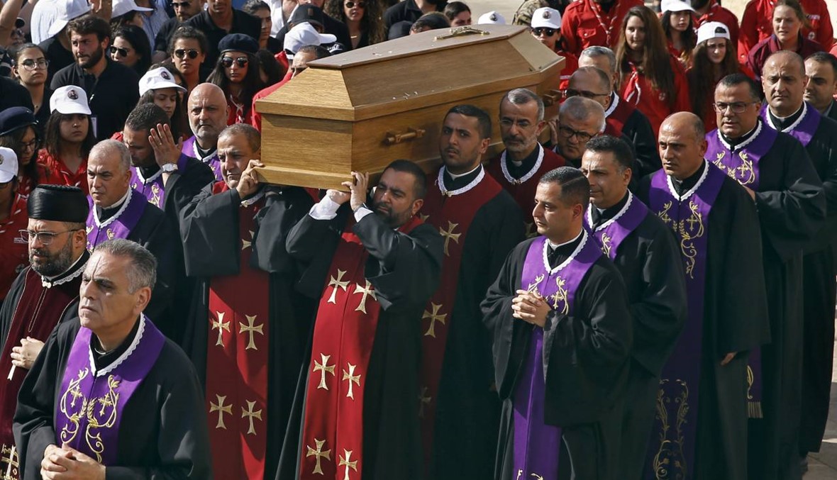 وداع تاريخي في بكركي… البطريرك صفير الى مثواه الأخير