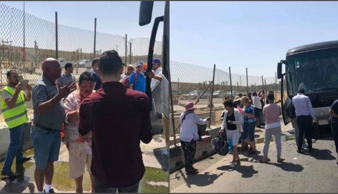 مصر: انفجار يستهدف حافلة سيّاح قرب الاهرامات في القاهرة... الحصيلة 17 جريحاً