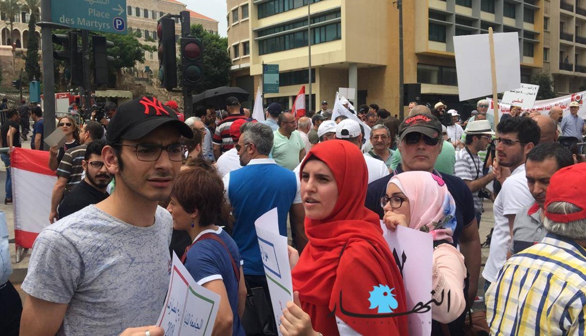 اعتصامات لأساتذة وطلاب الجامعة اللبنانية في بيروت والشمال... وموقف لشهيب