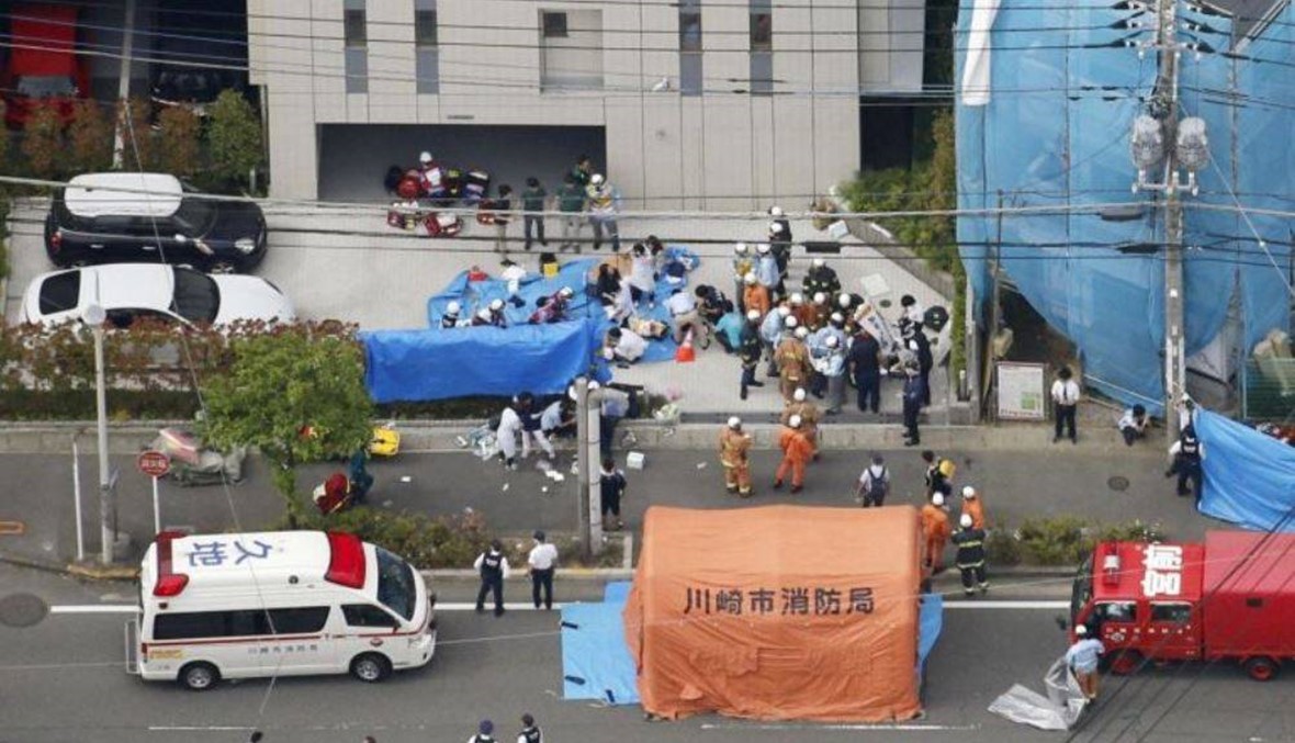 مقتل طفلة وسقوط 17 جريحاً بسكين رجل طعنهم ثم انتحر في اليابان
