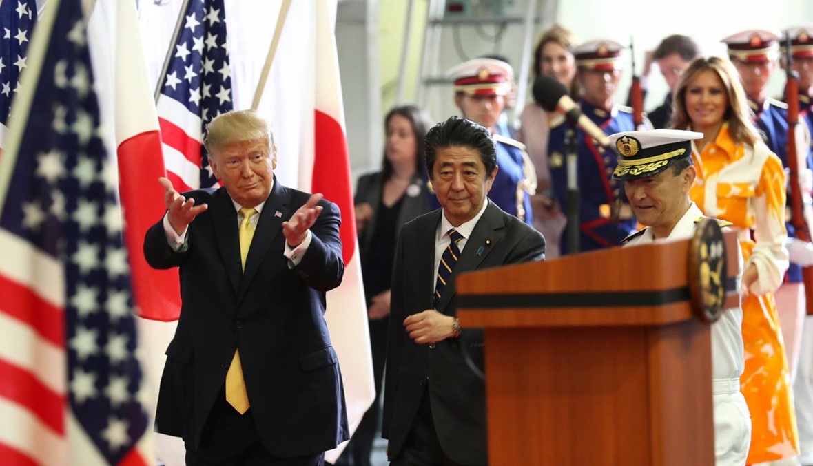 ترامب يغادر اليابان بعد زيارة دولة استمرت أربعة أيام