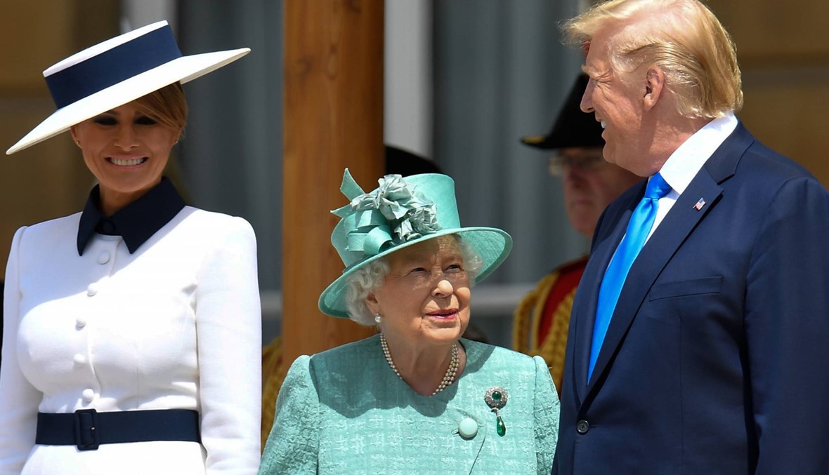ترامب في قصر باكنغهام: حفاوة وغداء مع الملكة، ومحادثات مع ماي حول العلاقات التجاريّة