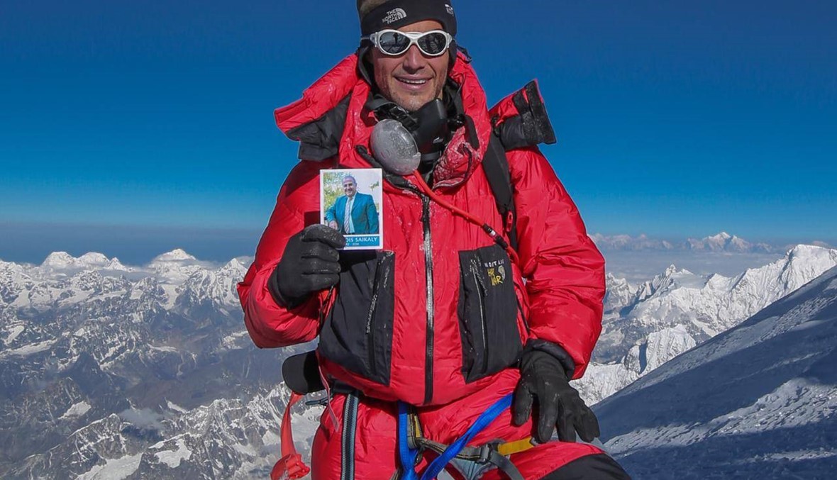 إيليّا سيقلي وقف على القمّة ثلاث مرّات وصوّر وثائقي The Dream of Everest... "عزم ومثابرة"