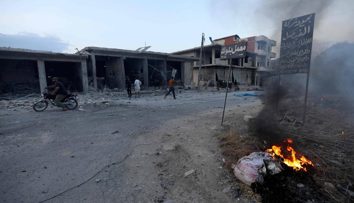 55 قتيلاً من قوات النظام والفصائل المقاتلة في اشتباكات في شمال غرب سوريا