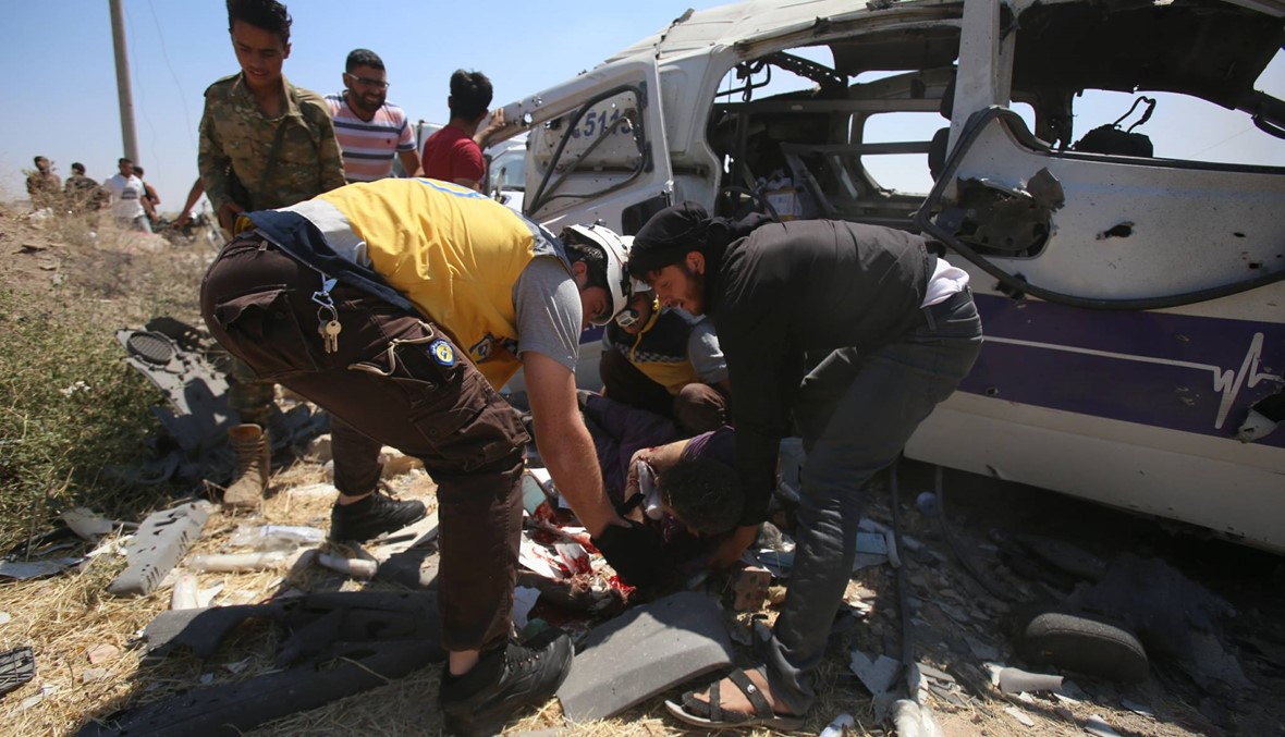 طائرات النّظام تغير على إدلب السوريّة: مقتل 16 مدنيًّا، بينهم 3 مسعفين