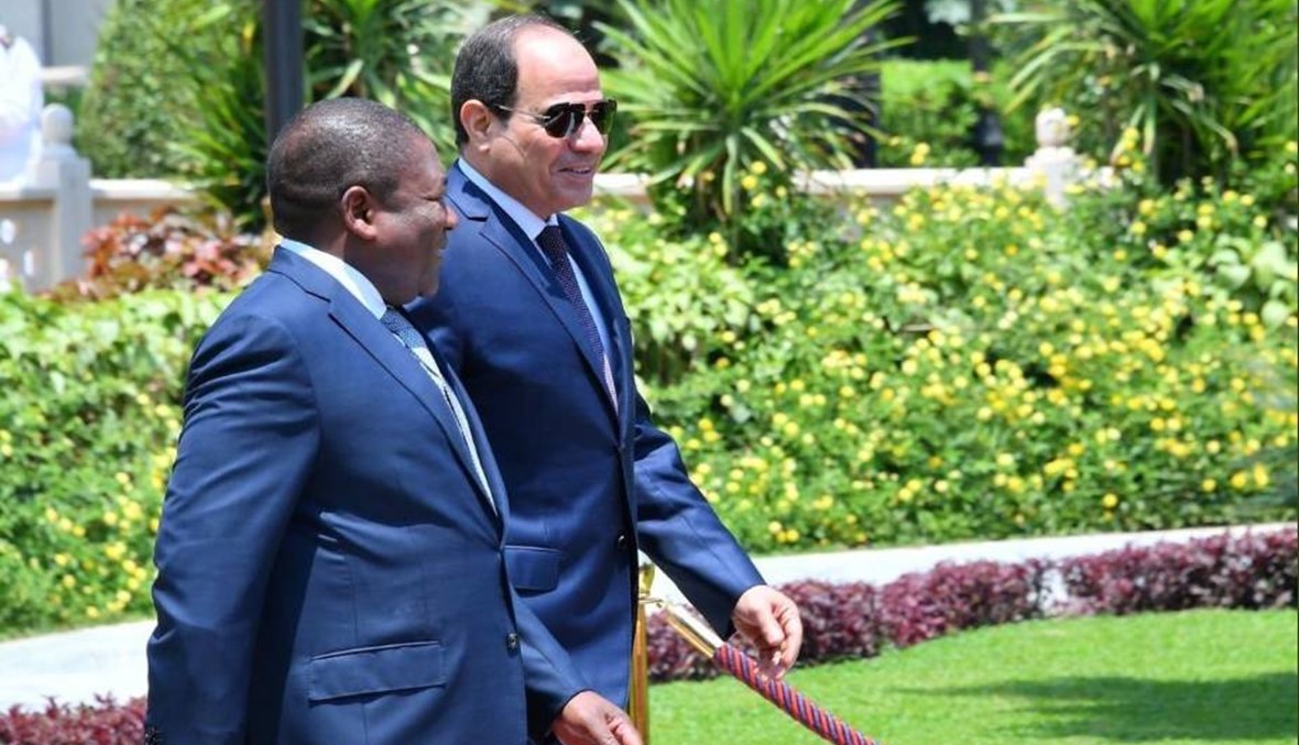 السيسي يلتقي رئيس موزمبيق... تطوير العلاقات الاقتصادية بين البلدين